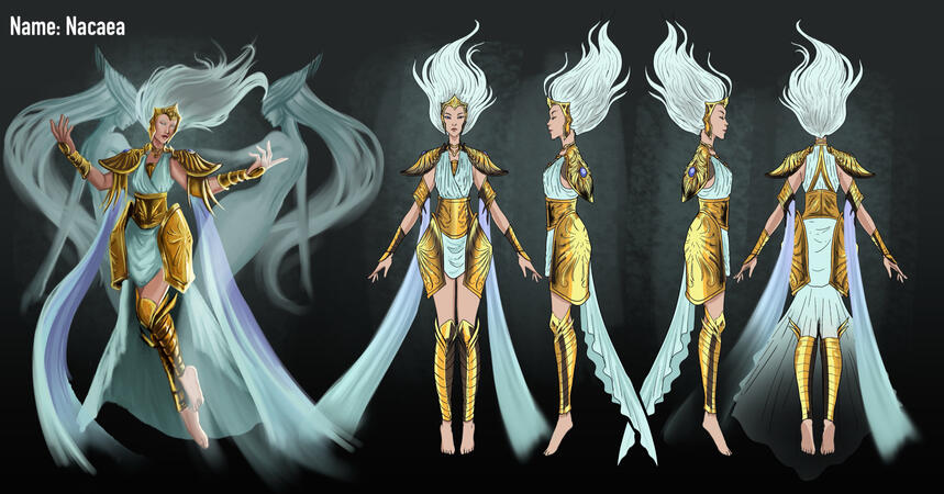 Nalea (fantasy Character Desgin)
