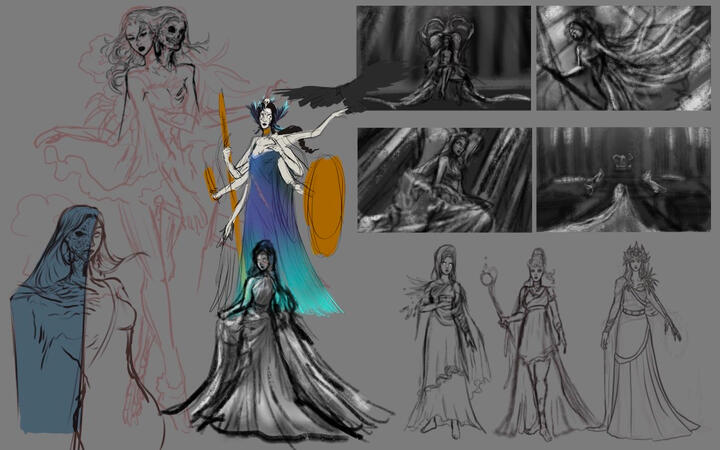 Underworld Goddess Concept