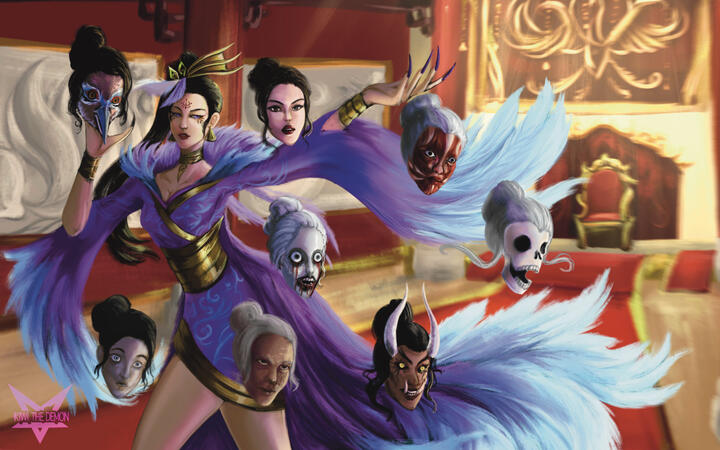 Jiutou Zhiji Jing - The Nine Headed Pheasant